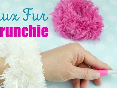 How To Crochet A Faux Fur Scrunchie