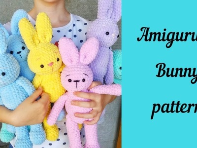 How To Crochet an Amigurumi  Bunny Rabbit (Part 2)