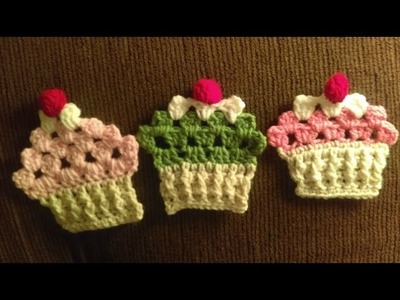 How to Crochet Cupcake Granny with FPDC Base