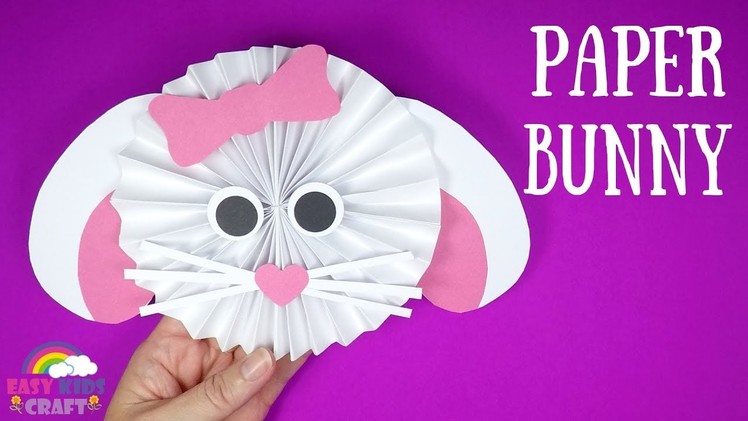 How to Make a Paper Bunny with Floppy Ears | Easter Craft Ideas