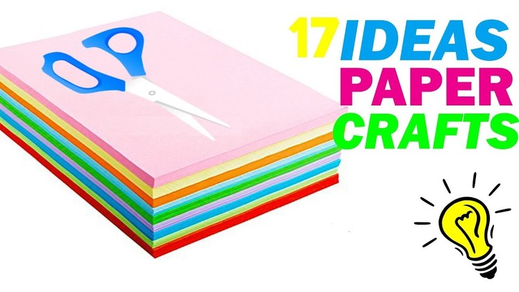 How To Make Paper Things DIY Paper Craft Ideas