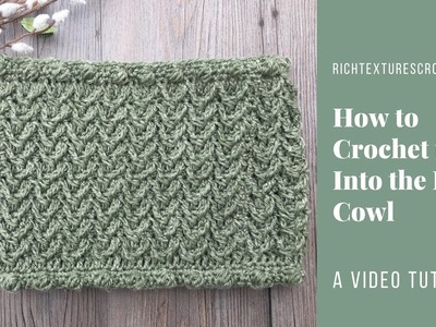 Into the Bush Cowl - Free Crochet Pattern