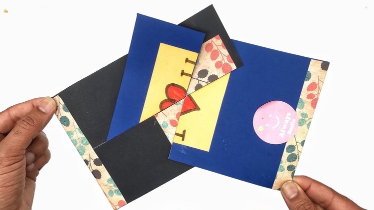 Magical Rotating Secret Card - DIY Tutorial by Paper Folds