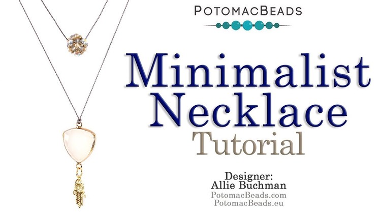 Minimalist Necklace - Beading Project