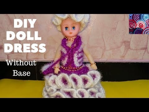 New Doll dress design || doll without basket  || part-2