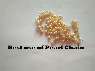 Pearl Chain Bracelet - Best use of Pearl Chain || DIY || - Art with HHS