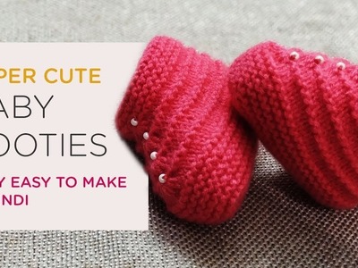 Quick & easy baby booties - My Creative Lounge