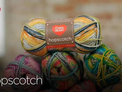 Red Heart Hopscotch Yarn has Unique Amazing Colors!