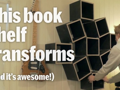 This Book Shelf Transforms and it's Awesome