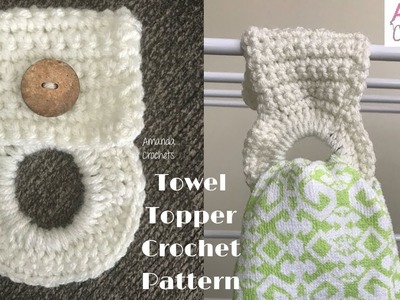 Towel Topper Beginner Crochet Pattern