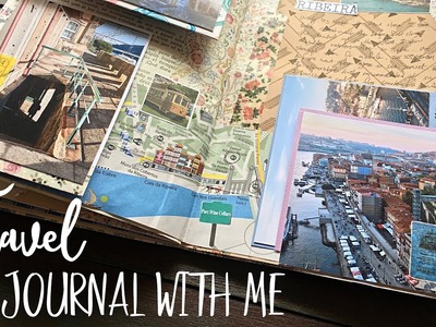 Travel Journaling | Junk Journal with me | How to Travel Journal | Porto, Portugal