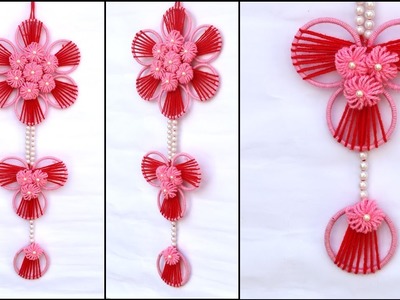 Waste bangles wall hanging idea || Cool bangles craft idea || raj easy craft