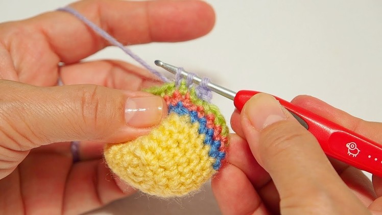 Amigurumi basic lesson 06 : How to decrease stitches