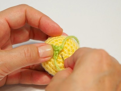 Amigurumi basic lesson 09 : How to sew the parts on