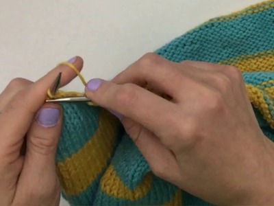 ASMR|| Knitting with metal needles NO TALKING 4 minutes of ticking and sliding