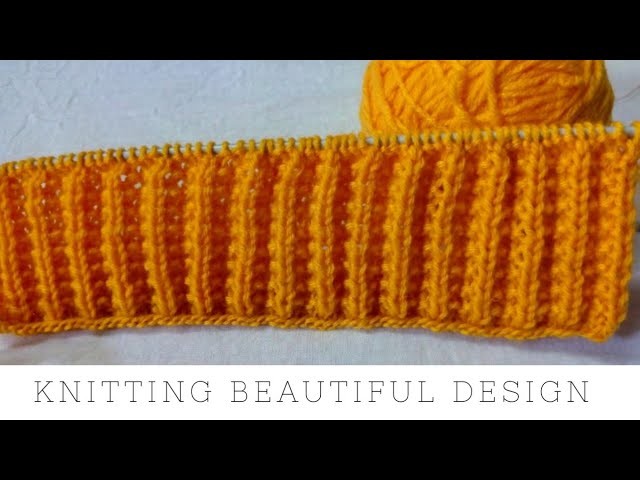 Beautiful braid knitting design for winter sweaters