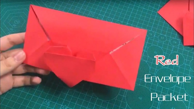 Chinese New Year Craft : How to make Red Envelope - Origami Red Envelope