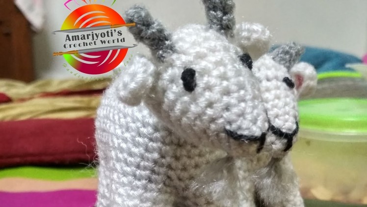 #christmas #nativity #amigurumi How to Crochet Goat amigurumi for Christmas Nativity-2 (Body)