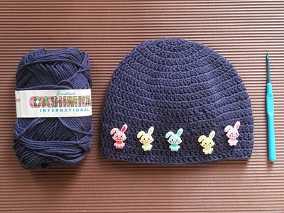 [Crochet Cap], Easy Crochet Cap| KHOUZH