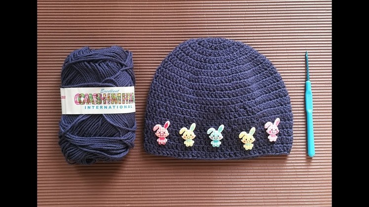 [Crochet Cap], Easy Crochet Cap|  Tutorial By KHOUZH - Refined