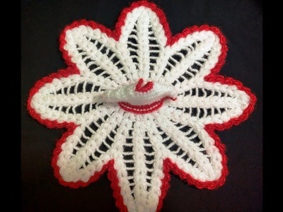 Crochet dress Puff Stitch flower shape for Bal Gopal Sample Poshak Is For 7 No Kanhaji