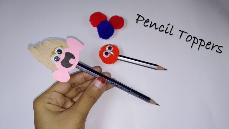 DIY Pencil Decorations | How To Make Googly Eyed Snake Pencil Toppers | Crafts Tutorial- craftygami