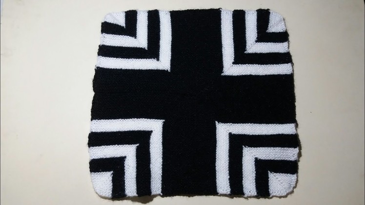 Doormat design knitting tutorial (No. 4 ) ||Vlog||Mamta ki life