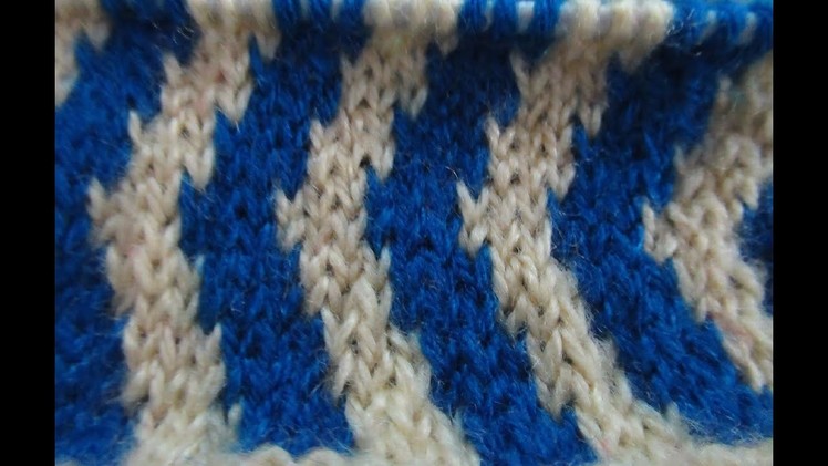 Double colour knitting pattern# 28.Knitting design. Sweater design -ladies, gents ,kids.Hindi