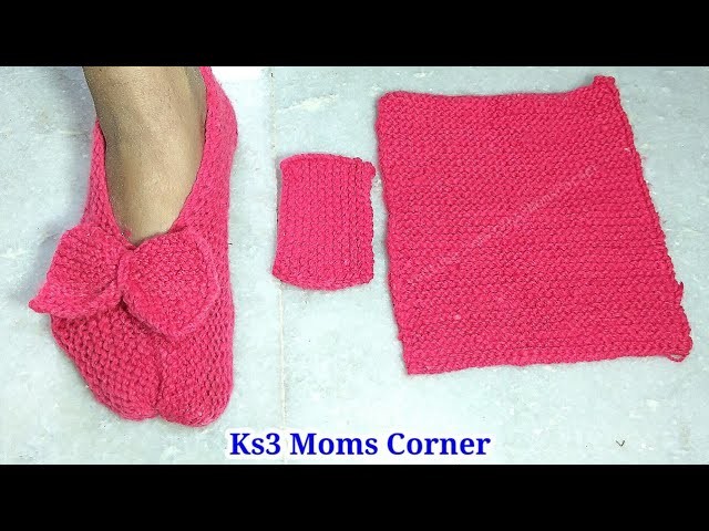 Easy Knitting socks for beginners in Hindi | easy knitting socks for women