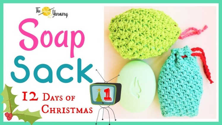 FAST & EASY Last Minute Crochet Gifts - SOAP SACK - Crochet Soap Saver Bag