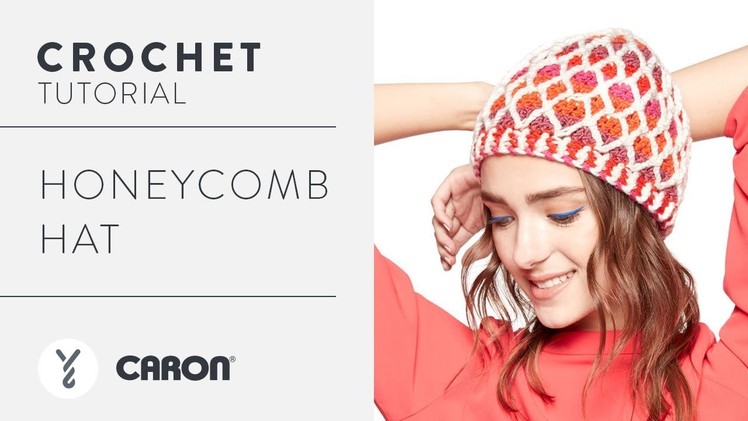 Honeycomb Crochet Hat Tutorial