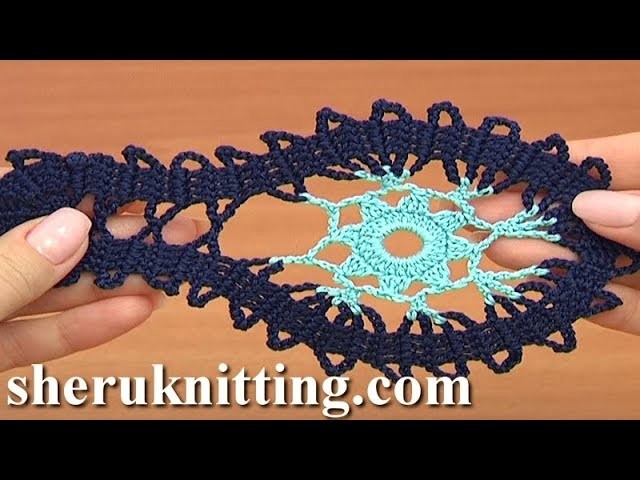 How  Crochet  Simple Motif Tutorial 9 Part 2 of 2