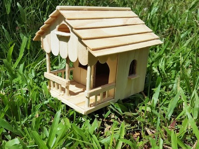 How to Build a Simple Popsicle Stick House for a School Project
