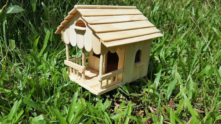 How to Build a Simple Popsicle Stick House for a School Project