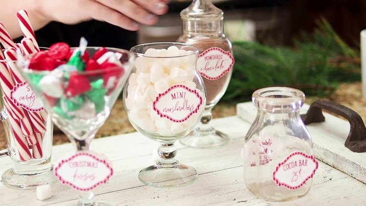 How to Create Your Own DIY Hot Cocoa Bar