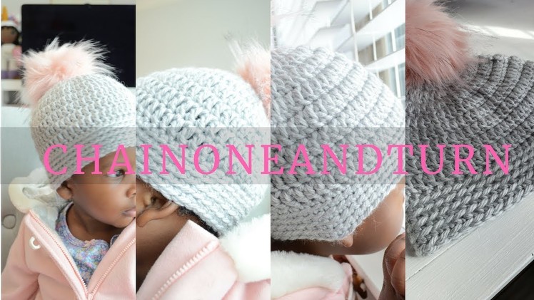 How to Crochet the Easiest Hat Ever! Soft Comfort Crochet Hat by Red Heart