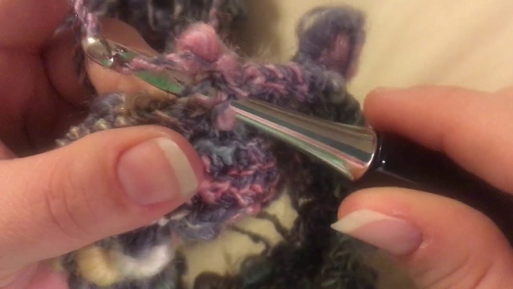 How to crochet with thin-thick yarn