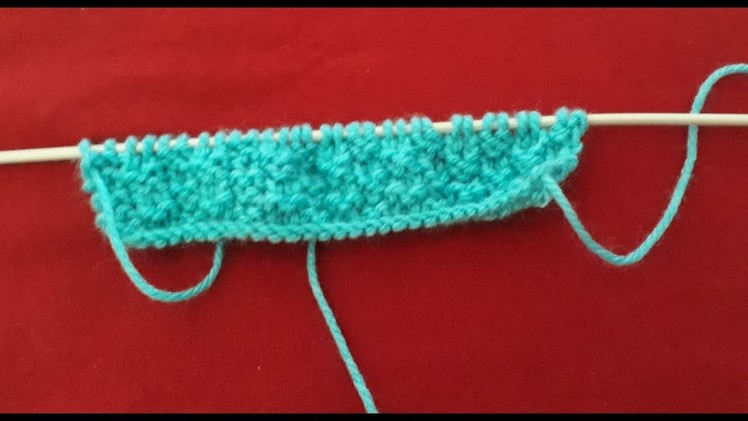 How to Do a Basic Knitting Stitch | Knitting