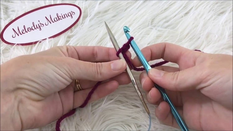 How to Knit - Crochet Cast On Method