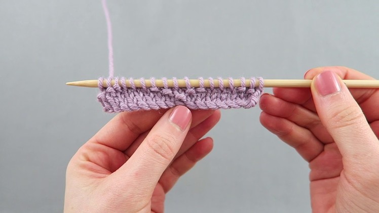 How to knit Textured Diamonds (USA)