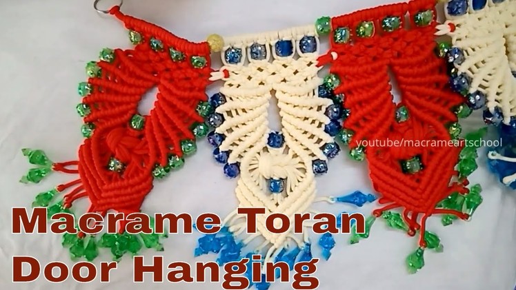 How to Macrame Toran Diwali Special