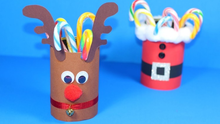 How to Make a Reindeer Candy Holder | Christmas Crafts for Kids