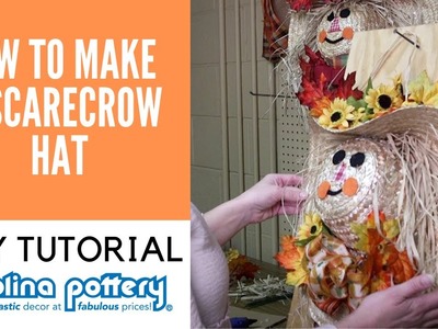 How To Make A Scarecrow Hat - Carolina Pottery