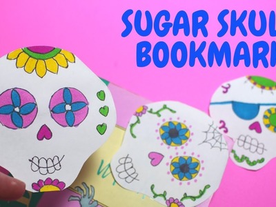 How to Make a Sugar Skull Bookmark | Halloween Crafts for Kids