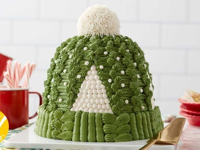 How to Make a Winter Knit Hat Buttercream Cake | Wilton