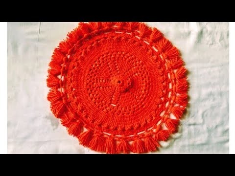 How to make beautiful (new design) thalpose from use wool