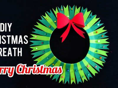 How to make Paper Wreath | Christmas Decorations | DIY Christmas Wreath | Holiday Craf
