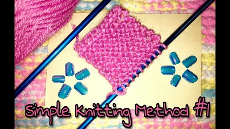 Knitting Tutorial #1: Beginners Level Pattern