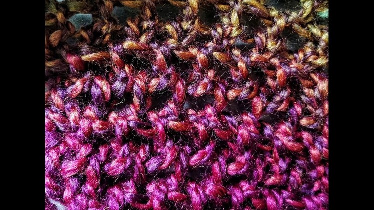 Mock Crochet Stitch