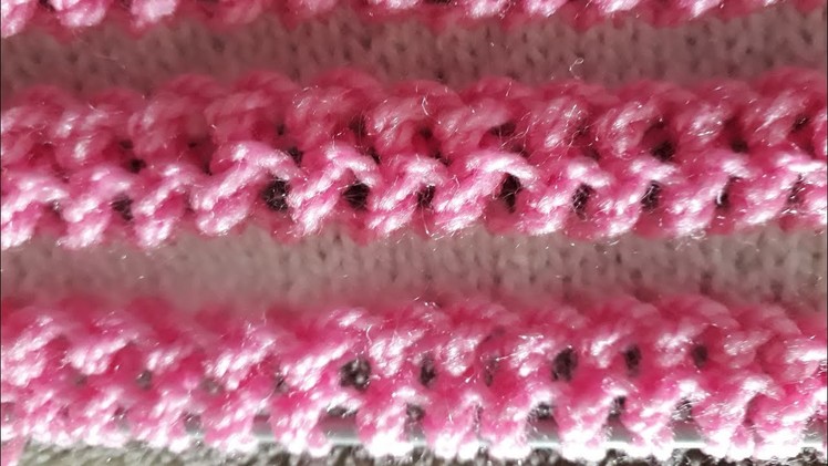 New knitting design|two colour design|new knitting pattern